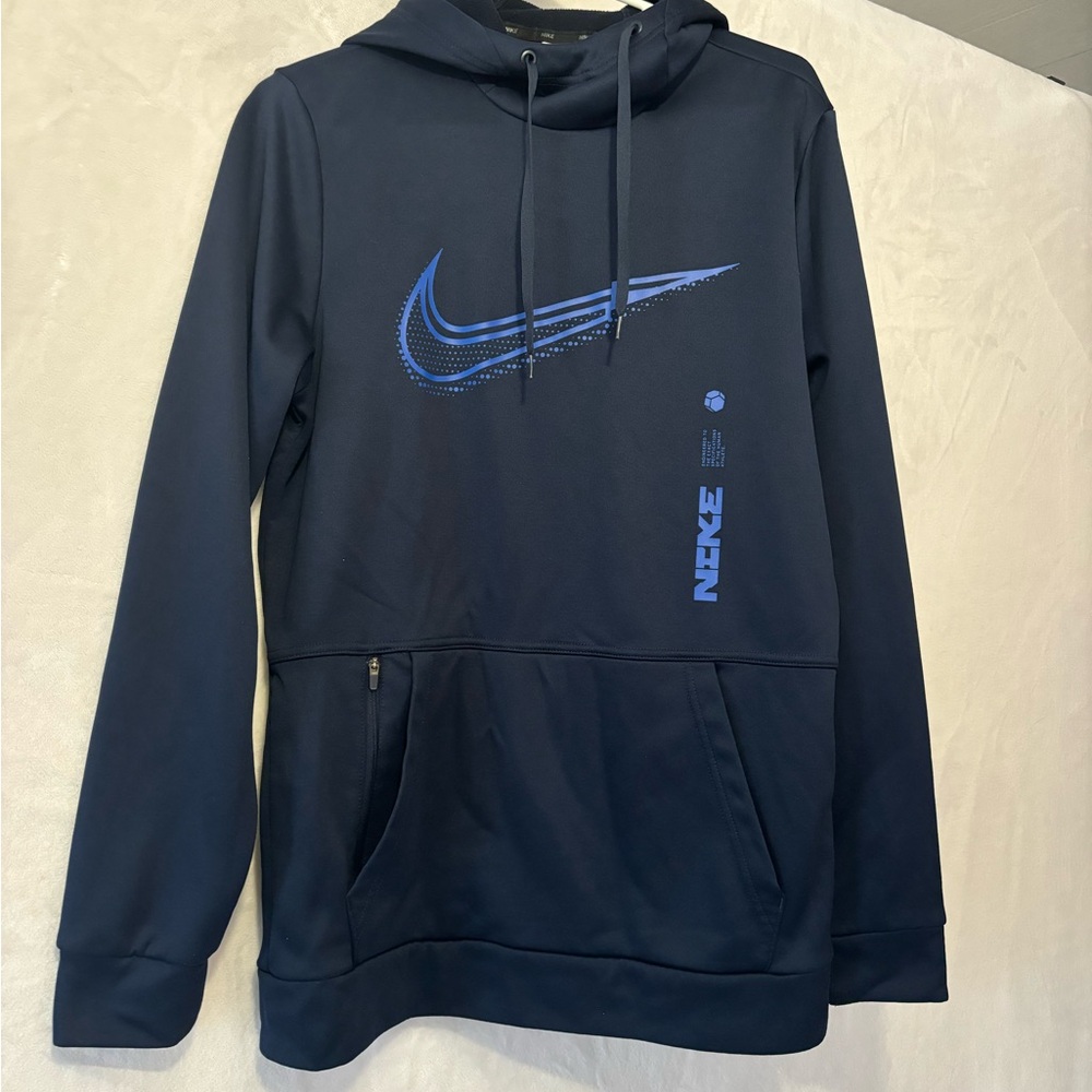 Nike Men's Blue Hoodie